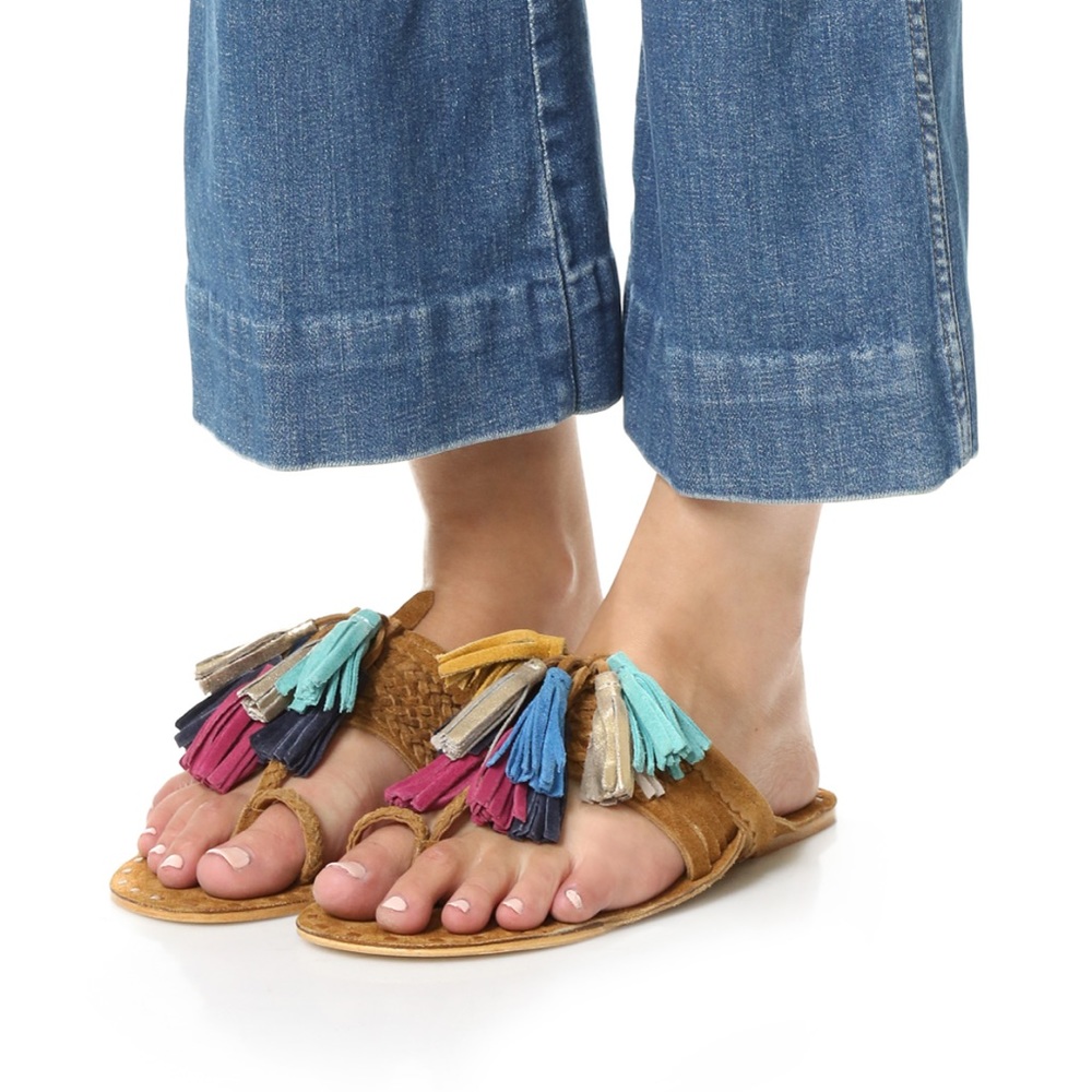 Leather sandals by Figue Never Worn!